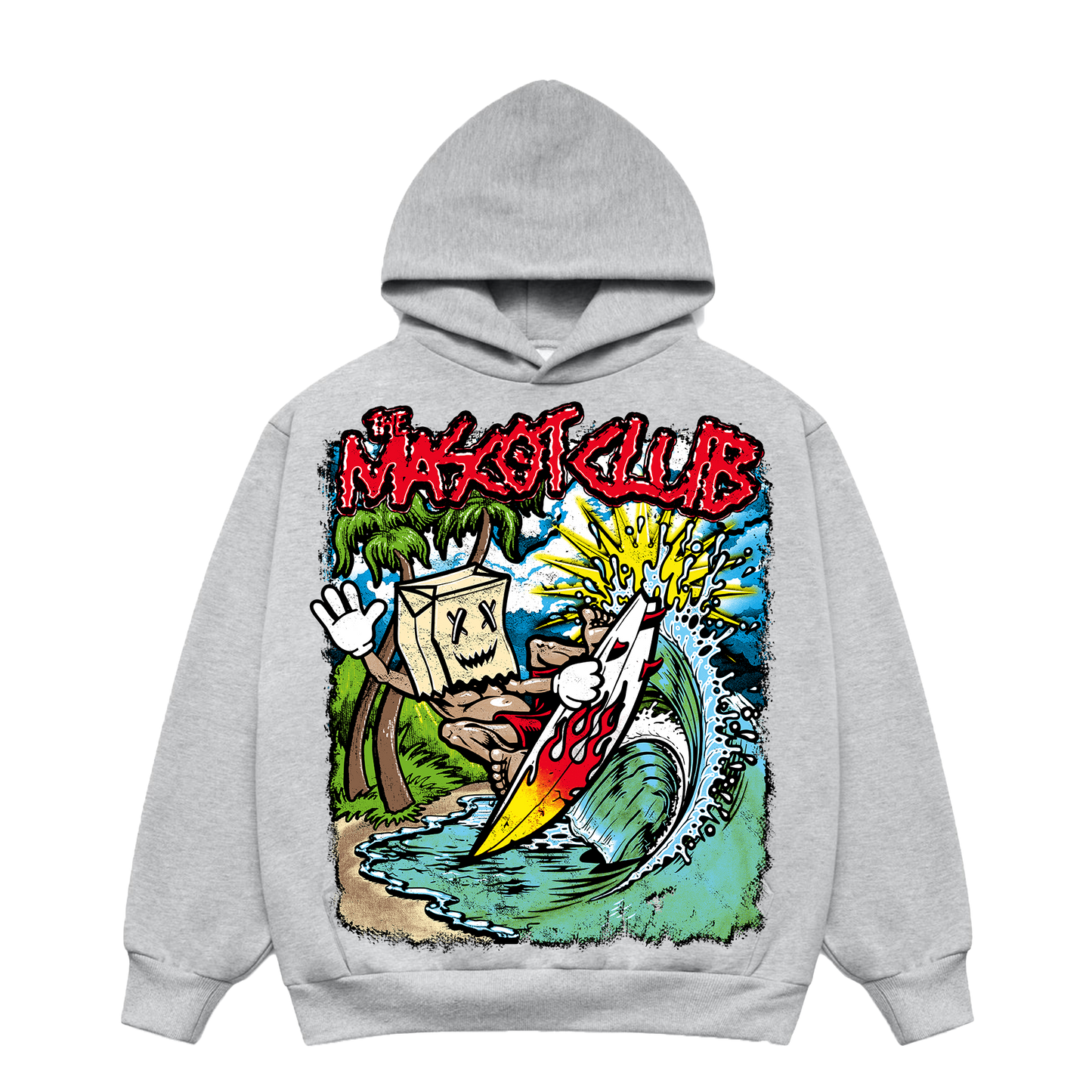 "SURFER" PULL-OVER HOODIE