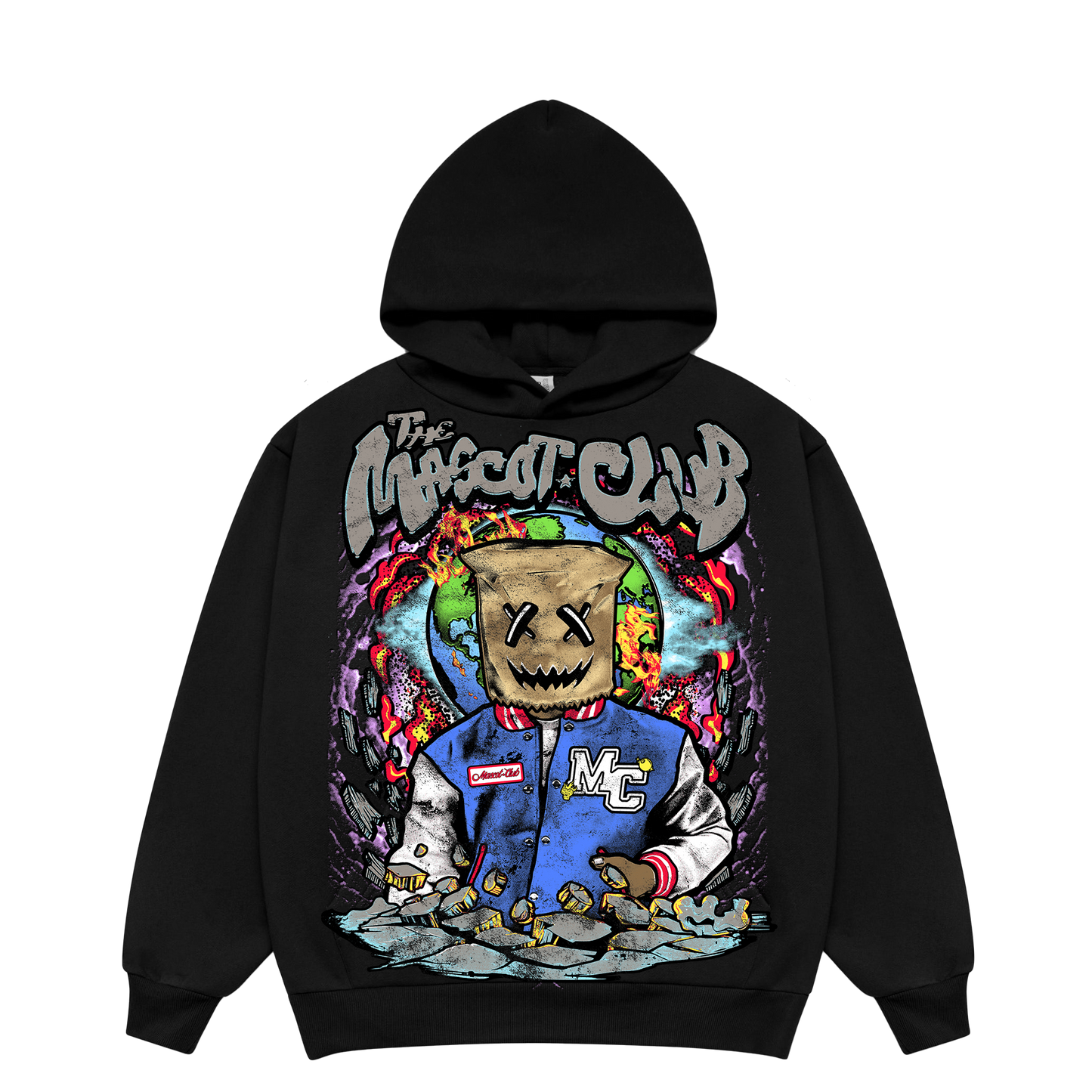 "DOOMSDAY" PULL-OVER HOODIE