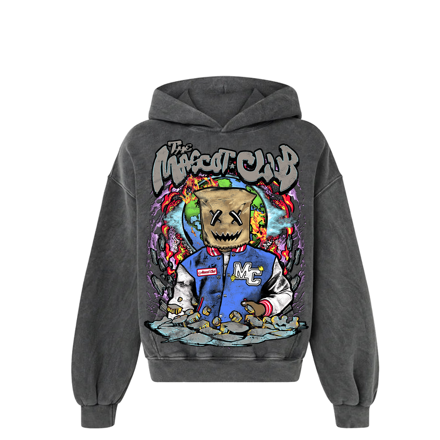 "DOOMSDAY" PULL-OVER HOODIE