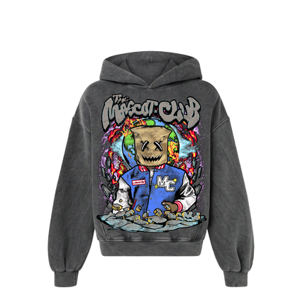 "DOOMSDAY" PULL-OVER HOODIE