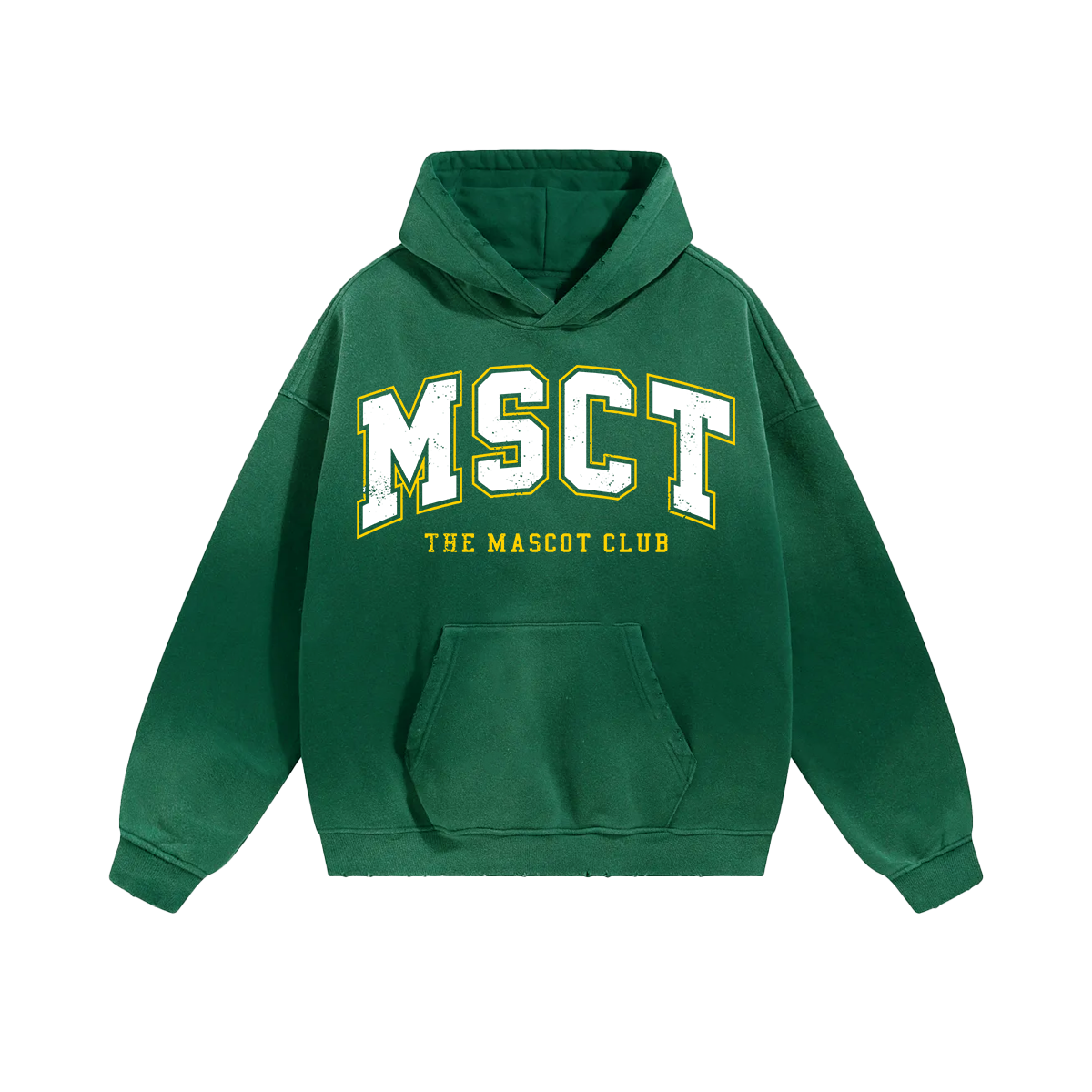 FOREST GREEN “MSCT UNIVERSITY” PULL-OVER HOODIE