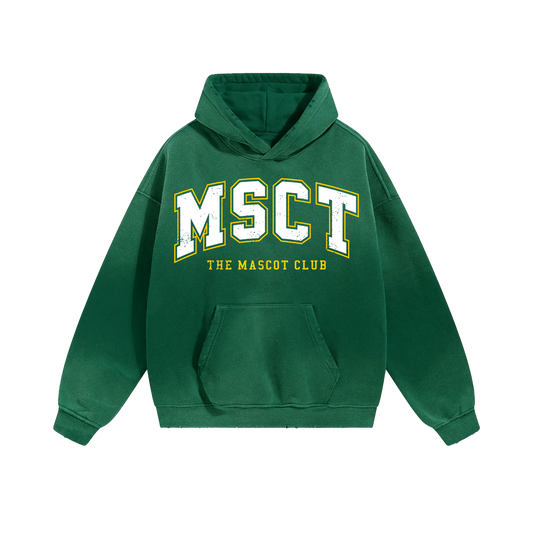 FOREST GREEN “MSCT UNIVERSITY” PULL-OVER HOODIE