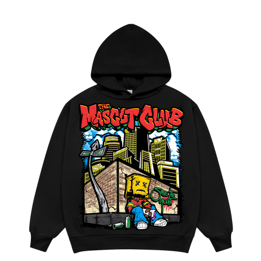 "SAVE THE YOUTH" PULL-OVER HOODIE